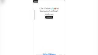 LEENA SINGH Private App Paid Premium Boobs Pressing Multiple Nipslip & Pussy Rubbing Live Masterbation