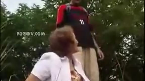 Old Granny Fucks Boy On Picnic