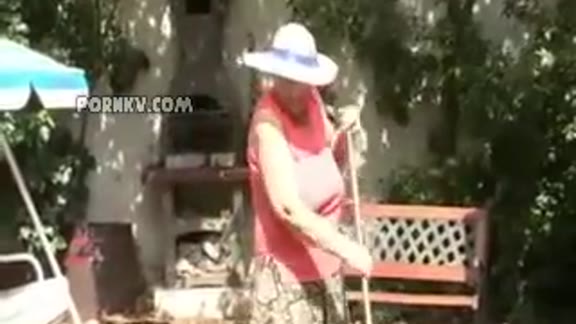 Old granny is still cock hungry