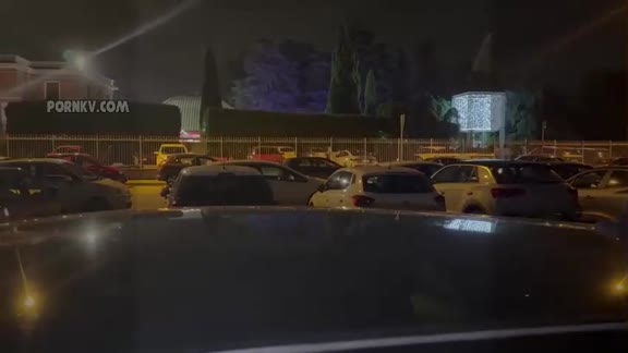 Car sex in the nightclub parking lot